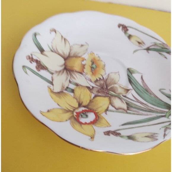 Vintage Royal Standard Teacup and Saucer Golden Gleam 1930's - Picture 7 of 11